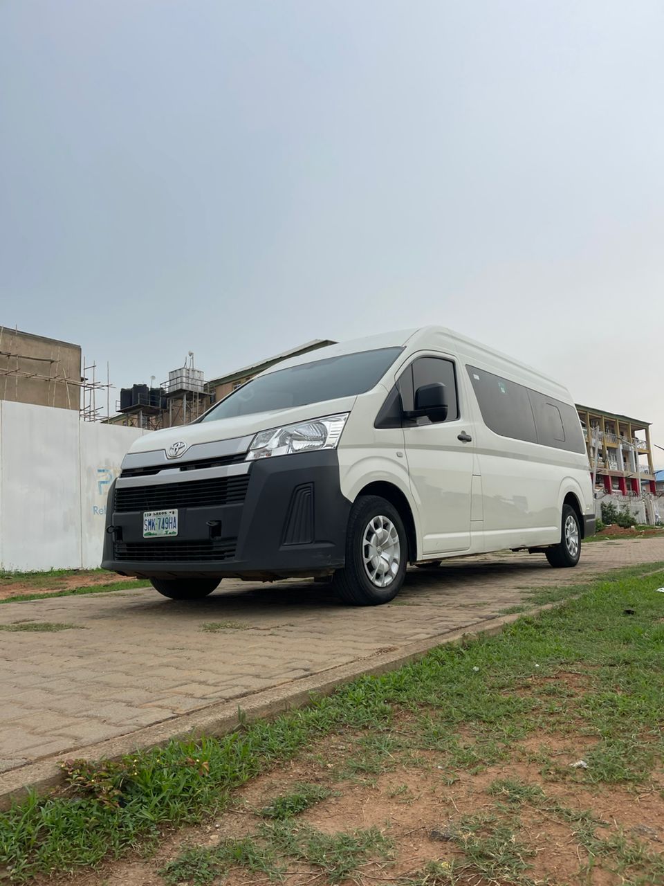 Cargo transport van for secure logistics